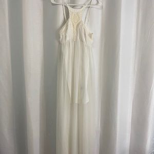 EXPRESS WHITE BOHO MAXI